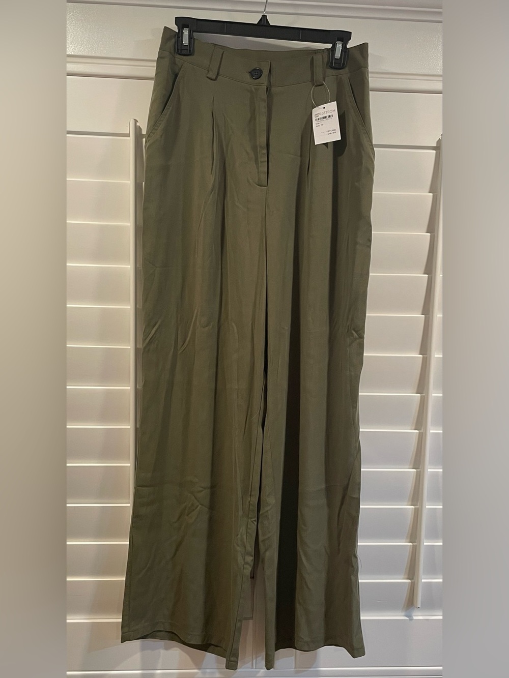 ASOS Olive Wide-Leg Women's Trousers NWT - 6